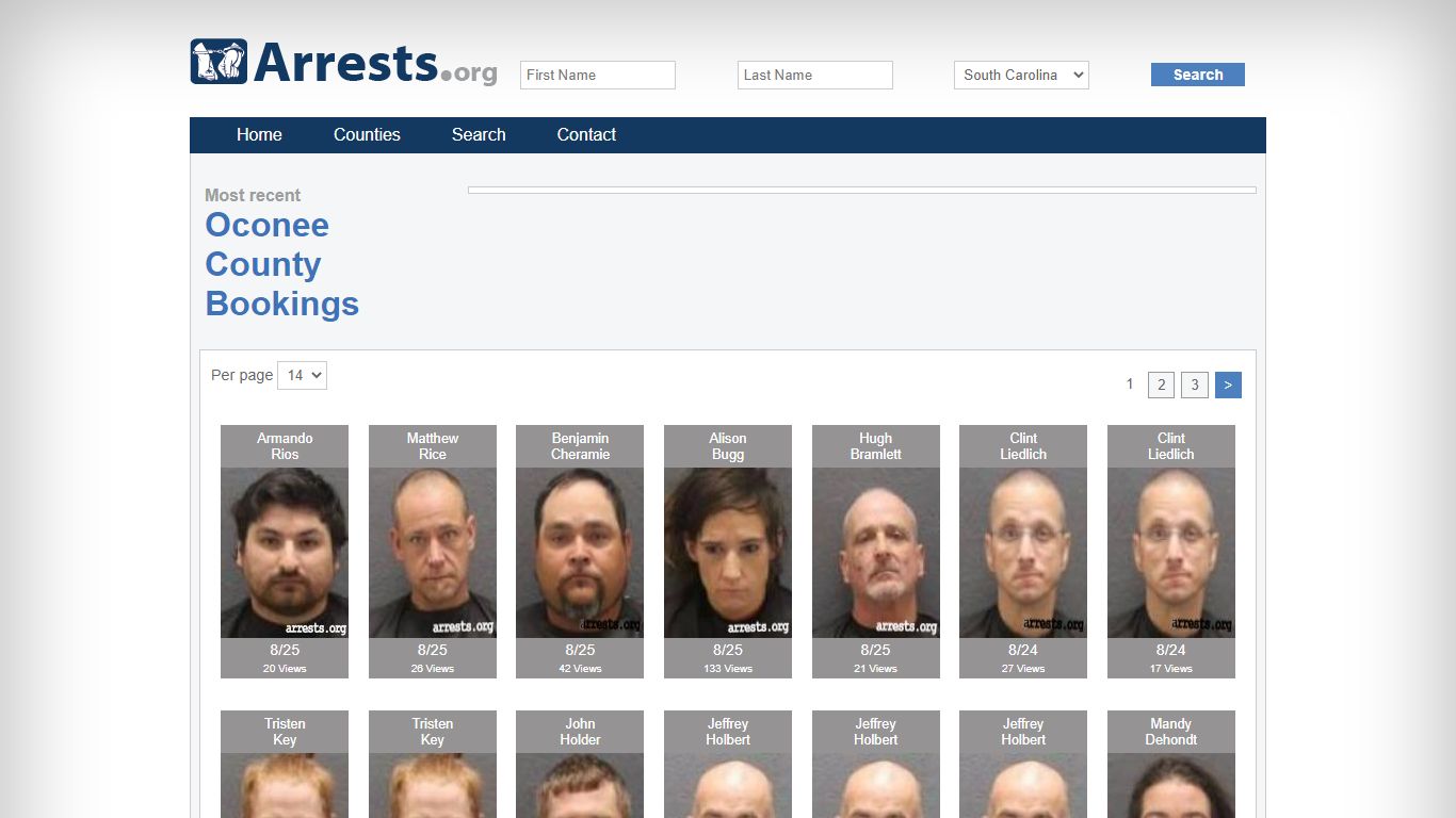 Oconee County Arrests and Inmate Search